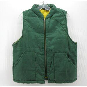 VINTAGE JC Penney Vest Medium Puffer Coat Quilted 70s 80s Jacket